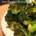 garlicky pan roasted borccoli