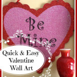 Valentine's Day Crafts Be+Mine+Wall+Art