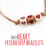 Valentine's Day Crafts heart-friendship-bracelets