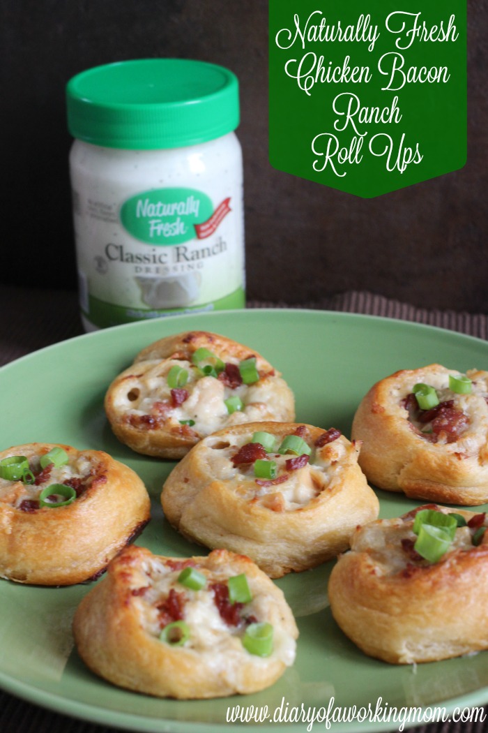 Naturally Fresh Chicken Bacon Ranch Roll Ups Directions