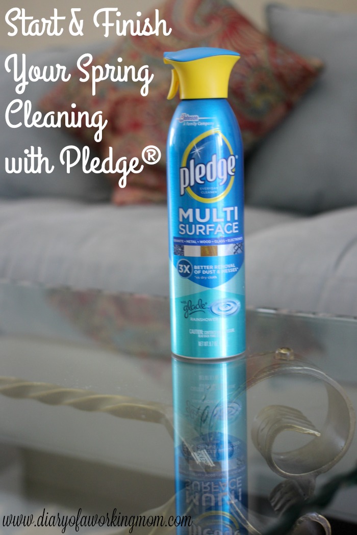 Start & Finish Your Spring Cleaning with Pledge