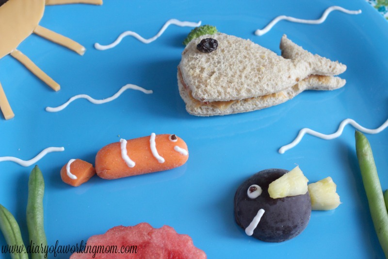 Finding Dory Lunch - Whale, Nemo, and Dory Directions