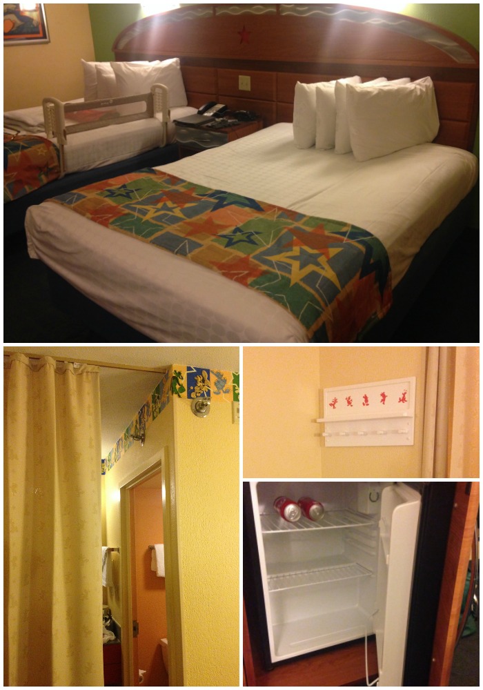 All Star Resort Room Collage