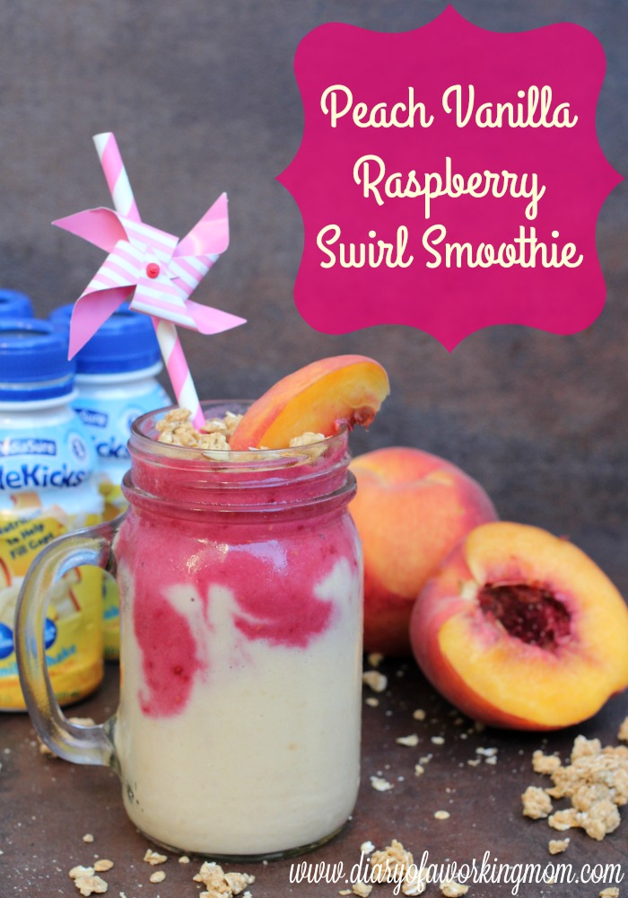 PediaSure SideKicks Peach Vanilla Raspberry Swirl Smoothie Recipe